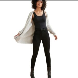 SECOND Yoga Rachel Skinny Mid Rise Jeans
